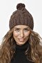 83 Pompom Knitwear Knitted Beanie - Brown