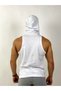 Black - Whatever - Tank Top Gym Hooded Hoodie Athlete - 2