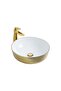 Twıst Gold Çanak Lavabo