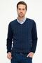 Men's Navy Blue Slim Fit Sweater G021GL0TK.000867147
