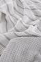 4 Layer Muslin Blanket 120x120cm - Gray Striped - 3