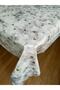 Heat Resistant Wipeable Lined PVC Oilcloth Tablecloth - 2