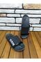 Unisex Black Non-Slip Sole Slippers Sea Beach Pool Bathroom Soft Silicone Slippers