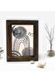 هدية ديكور إطار خشبي صلب طبيعي 15x20 سم-91 - 2
