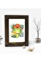 هدية ديكور إطار من الخشب الصلب الطبيعي 15x20 سم-61 - 2