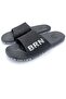 Unisex Black Non-Slip Sole Slippers Sea Beach Pool Bathroom Soft Silicone Slippers - 2