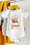 Cat Pyramid 100% Cotton Organic Printed Unisex Baby Bodysuit