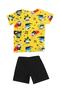 Yellow Unisex Lower Upper Set Mbhy01b - 4