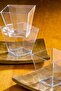 Dessert Bowl, Appetizer and Salad Bowl, Party Bowl Prism Cubic Bowl 25 Pieces 200cc - 2