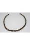 6 Mm Facet Cut Tiger Eye Stone Necklace - Amber Clip - 4