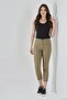 Women's Skinny Short Pants 30046 Khaki
