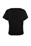 Black Window/Cut Out Detailed 100% Cotton Knitted T-Shirt Tbbss22Bf00001 - 6