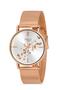 Metal Men's Wristwatch with Mesh Strap