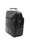 3009 Large Size Men's Genuine Leather Hand and Shoulder Strap Bag Black - 3