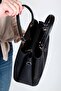 Dm1242& Bag with Hand and Shoulder Strap Black - 4