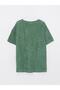 Crew Neck Embroidery Detailed Short Sleeve Boys' T-Shirt and Shorts - 3