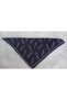 Ataturk Signed Square Black Silk Satin Bandana Scarf - 2