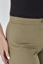 Women's Skinny Short Pants 30046 Khaki - 4