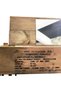 Antique Natural Walnut Wood ChestUnderwear, Makeup, Jewelry, Accessory Nightstand Organizer Console Dresuar - 2