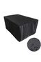 Black Waterproof Sofa and Table Set - Chair Protector, 200X160X80 Tarpaulin - 6