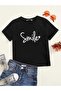 Girl/Boy T-Shirt with Smile Written