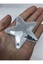 Silver Star Flake Sequin Arma