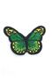 Shades of Green Butterfly Embroidery Crest - 2