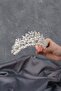Aren Bridal Henna Crown with Crystal Beads