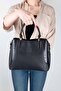 Dm1242& Bag with Hand and Shoulder Strap Black