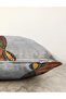 Ethnic African Women's Designed Digital Printed Raschel Knitted Pillow Throw Pillow Cover - 3