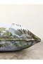 Colorful Tropical Leaf & Animals Special Designed Raschel Knitted Pillow Throw Pillow Cover - 3