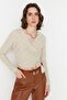 Stone Tie Detailed Knitwear Sweater TWOAW23KZ00388 - 3
