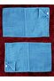 2 Pieces Blue Color Bath Towels - 3