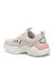 Dakota 2fx Perforated Fabric Garnished Lace Up Sports Shoes - 3