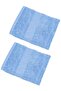 2 Pieces Blue Color Bath Towels