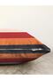 Colorful Plain Striped Digital Printed Decorative Raschel Knitted Pillow Throw Pillow Cover - 3