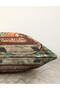 Farm Fresh Plaid Motif Pumpkin Themed Modern Raschel Knitted Pillow Throw Pillow Cover - 3