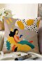 Colorful Special Design Women's Figured Raschel Knitted Pillow Throw Pillow Cover