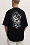 Anime Guts Berserk Printed Oversize Unisex Black T-shirt