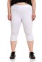 Elastic Waist Karyoka Stitched Below the Knee White Tights