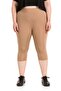 Plus Size Elastic Waist Karyoka Stitched Below the Knee Mink Women's Tights