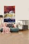 Red Moon's Adventure - Stain Resistant Velvet Tapestry, Wall Cover and Carpet - 2