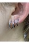 Surgical Steel 3 Size Hoop Earring Set