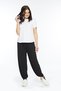 Women's Black Loose Trousers Shalwar - 2