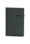 Thermo Leather Denim Undated Notebook Edge Painted