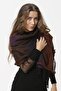 Women's Brown Shawl - 2