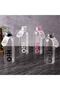 Favorim Home Glass Flask H2O Borosilicate Water Bottle 1000 ml Pink - 2