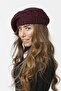 22 Painter Knitwear Knitted Beret - Purple - 2