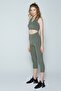 Khaki Sports Bustier - 3