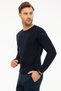 Men's Dark Navy Slim Fit Knitwear Sweater G021GL0TK.000867331 - 3